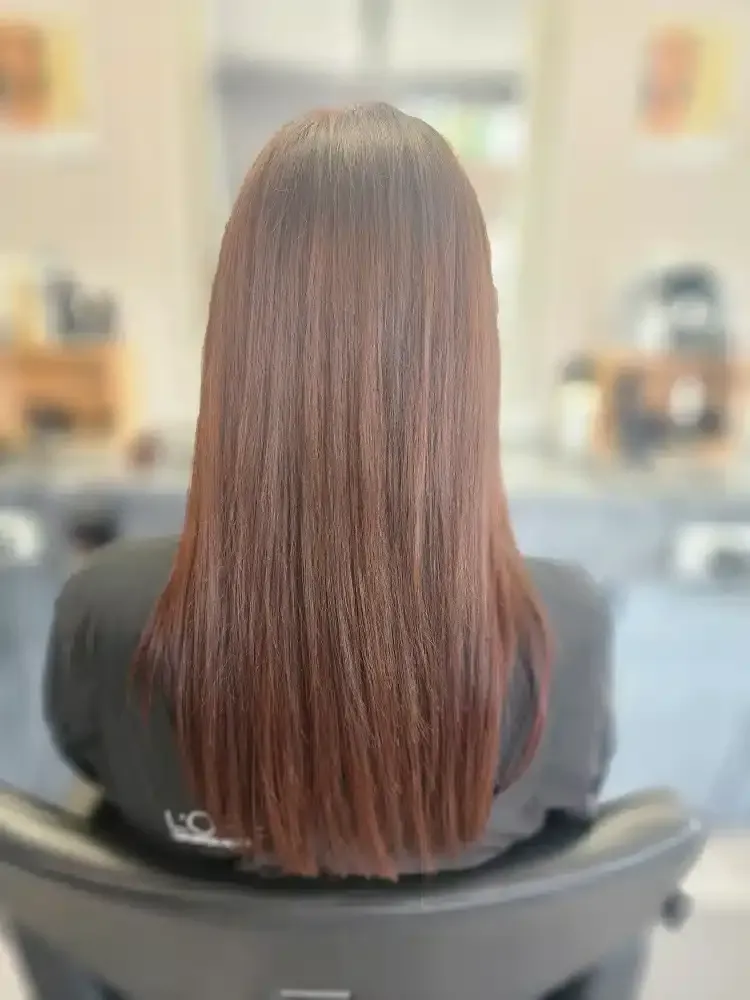 Coiffure femme coupe brune