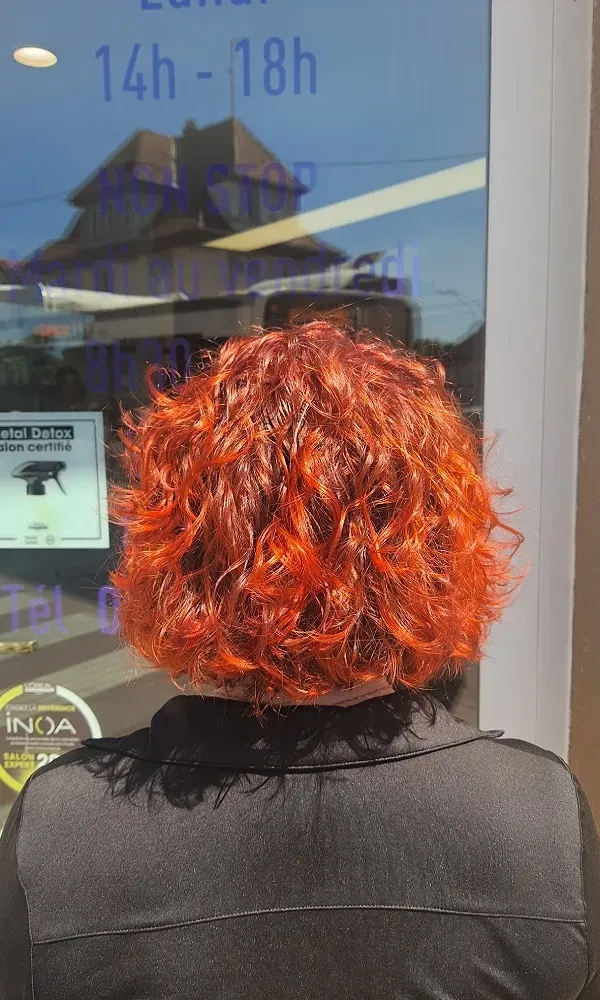 Une coloration flamboyante